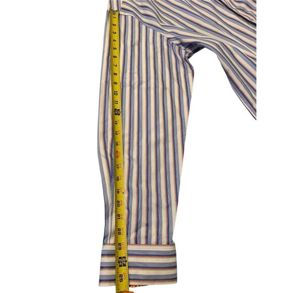 Robert Graham Mens Button Up/Dress Shirt/Long Sleeve/Flip cuff XL - Picture 12 of 16